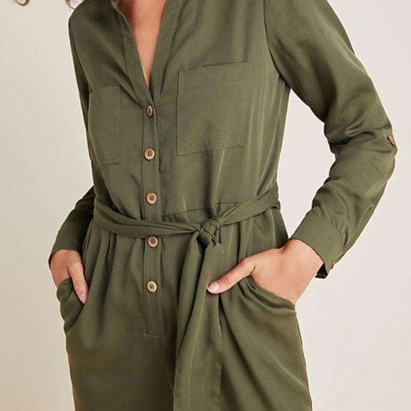 NWT ANTHROPOLOGIE Utility Jumpsuit - Picture 3 of 4